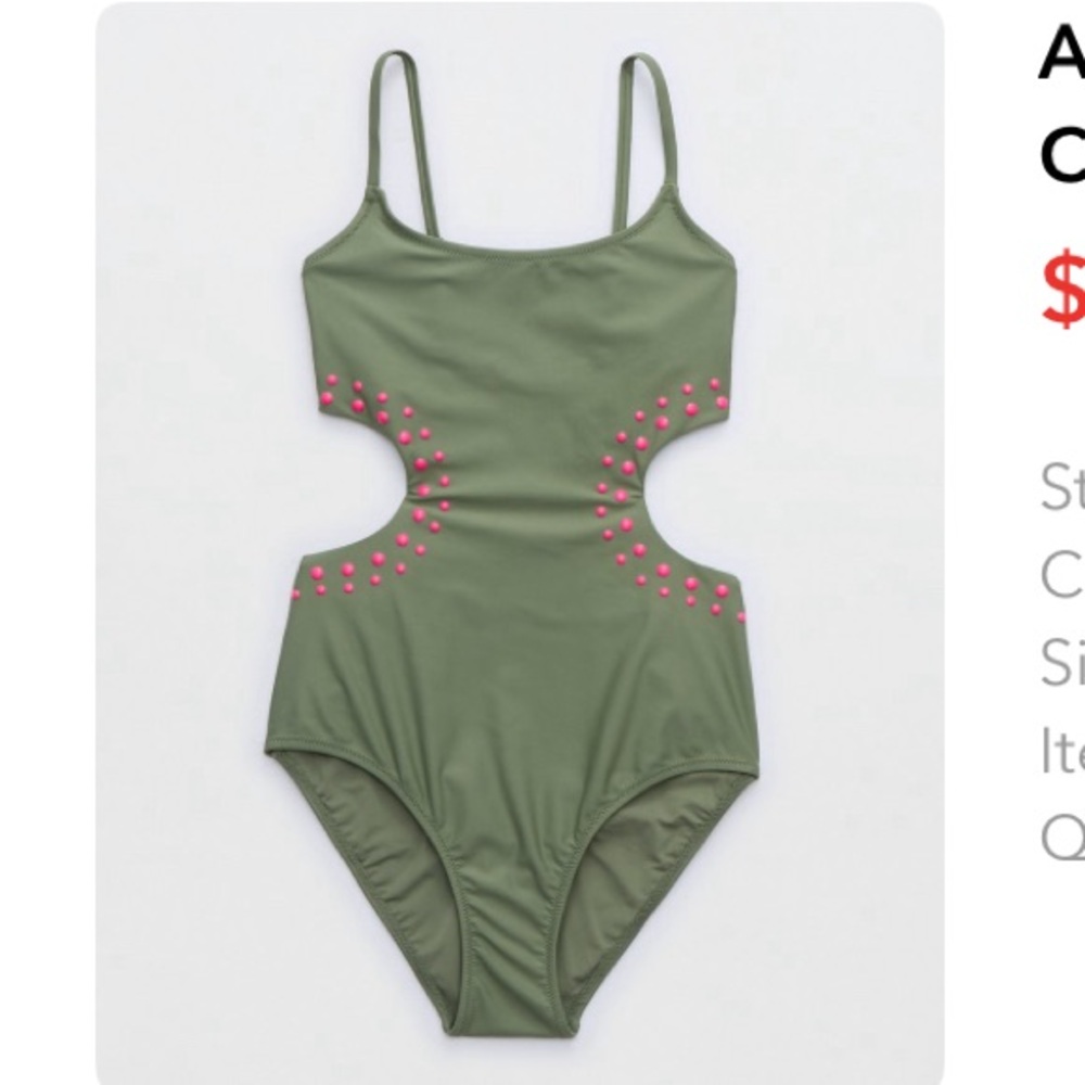 Aeri Cut Out One piece swim suit